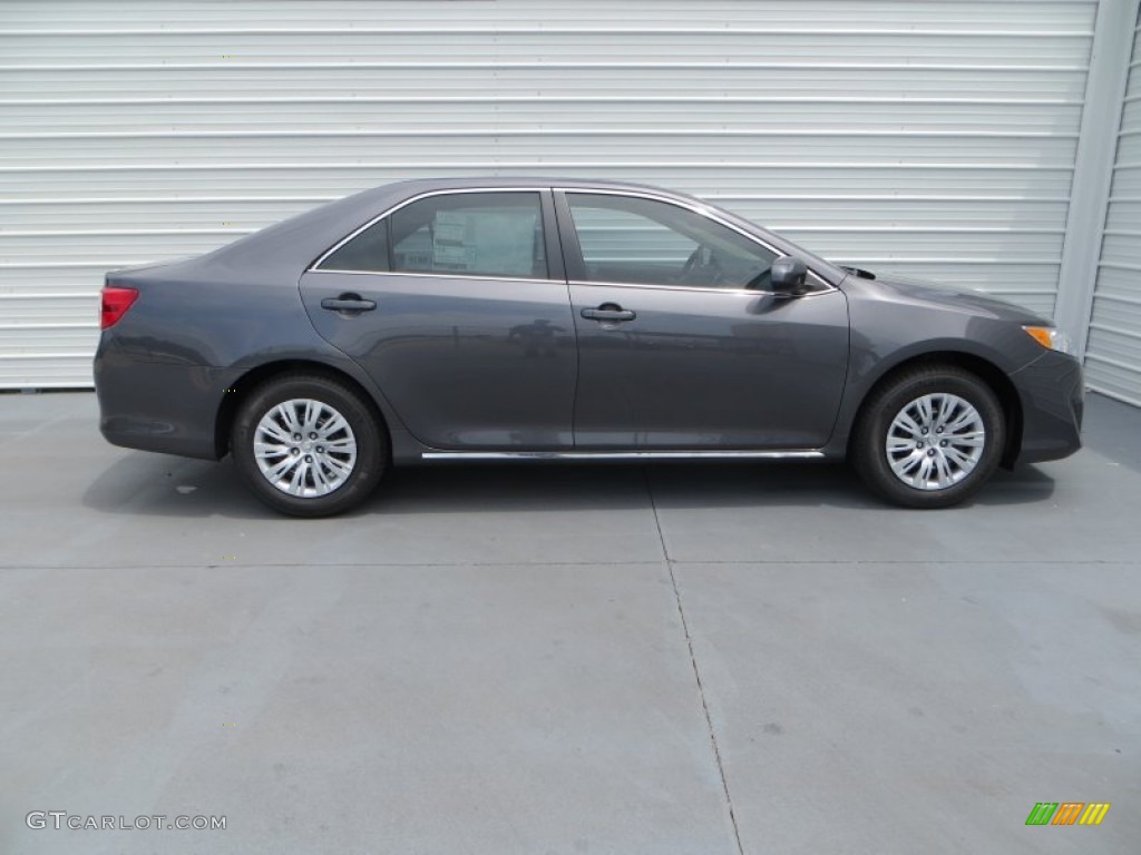 2013 Camry LE - Magnetic Gray Metallic / Ivory photo #3