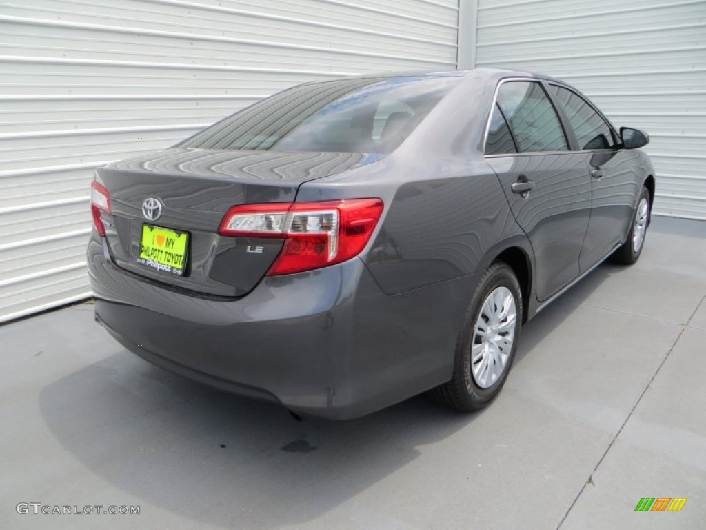 2013 Camry LE - Magnetic Gray Metallic / Ivory photo #4
