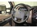 White Platinum Metallic Tri-Coat - F250 Super Duty Lariat Crew Cab 4x4 Photo No. 33