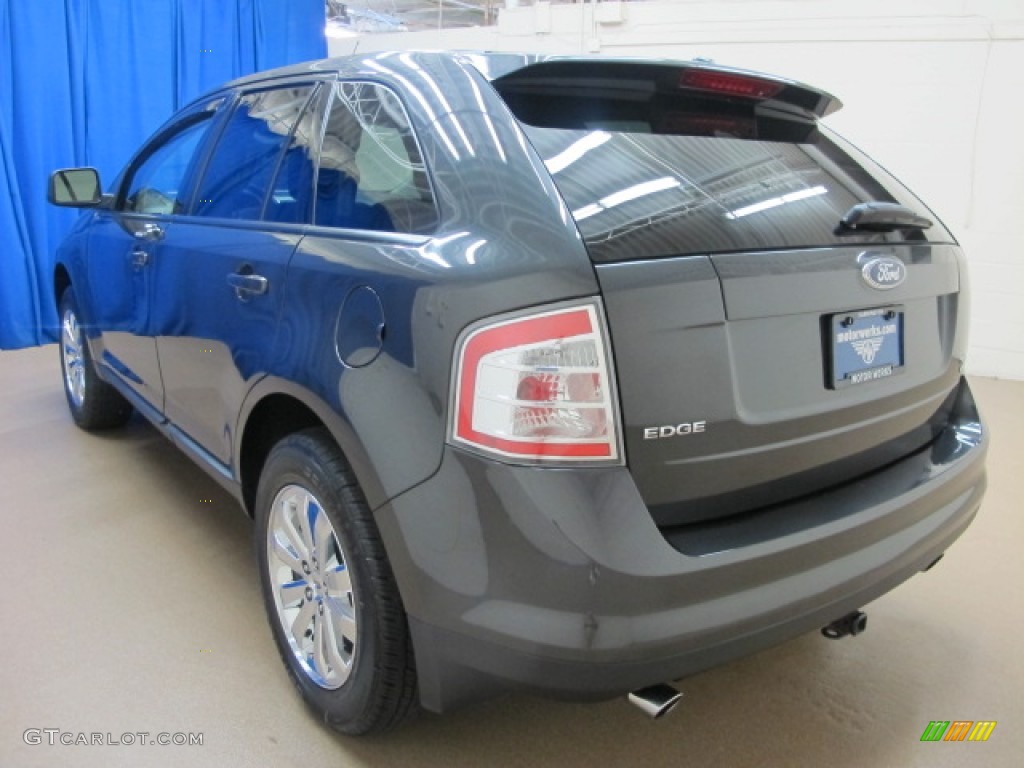 2007 Edge SEL Plus AWD - Carbon Metallic / Charcoal Black photo #10