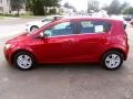 2013 Crystal Red Tintcoat Chevrolet Sonic LT Hatch  photo #6