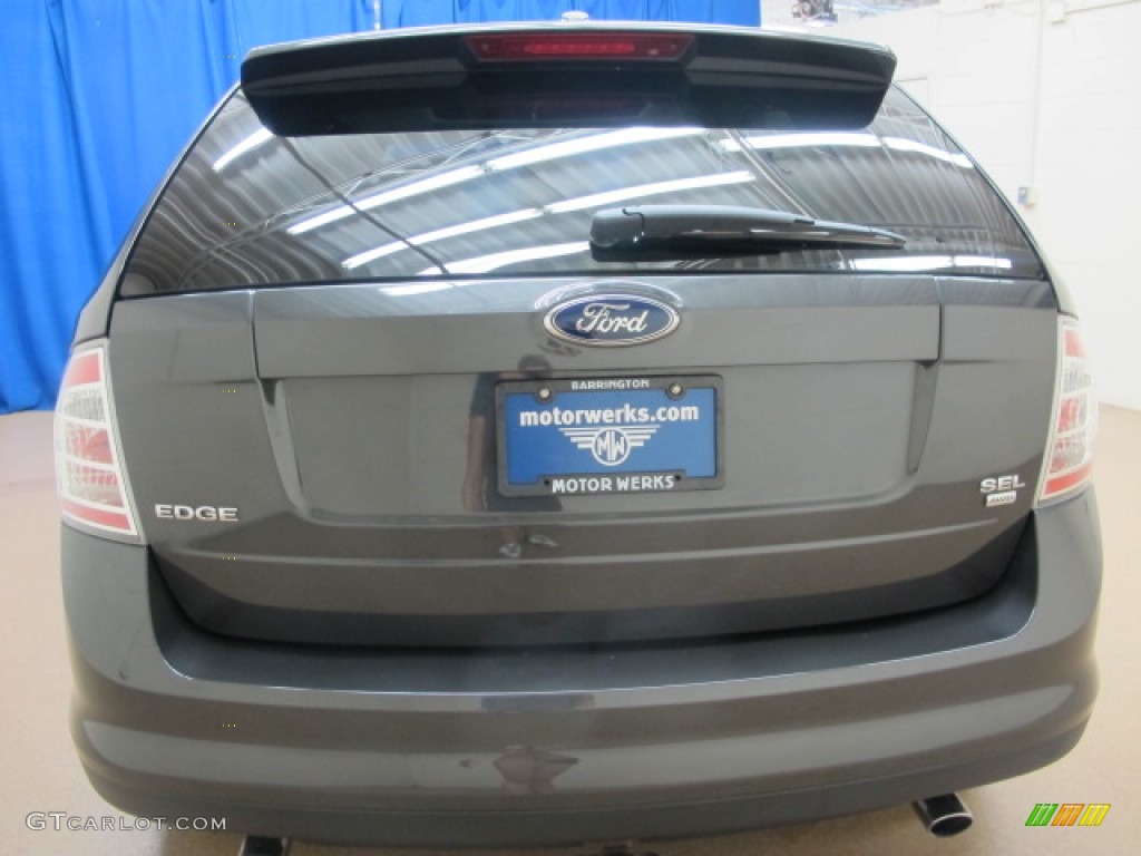 2007 Edge SEL Plus AWD - Carbon Metallic / Charcoal Black photo #11
