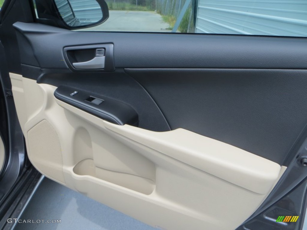 2013 Camry LE - Magnetic Gray Metallic / Ivory photo #15