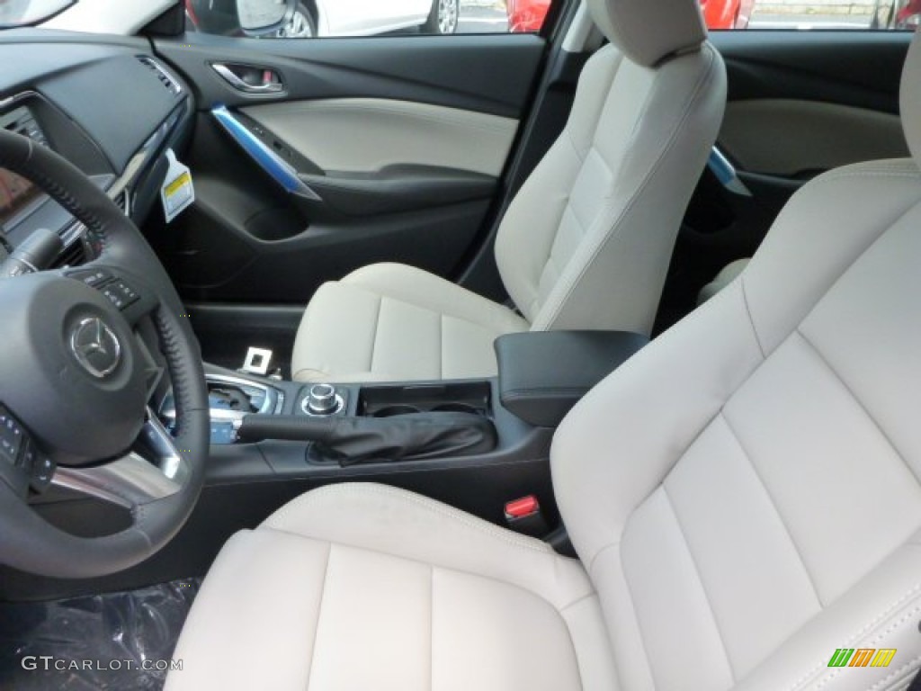 Sand Interior 2014 Mazda MAZDA6 Touring Photo #83444686