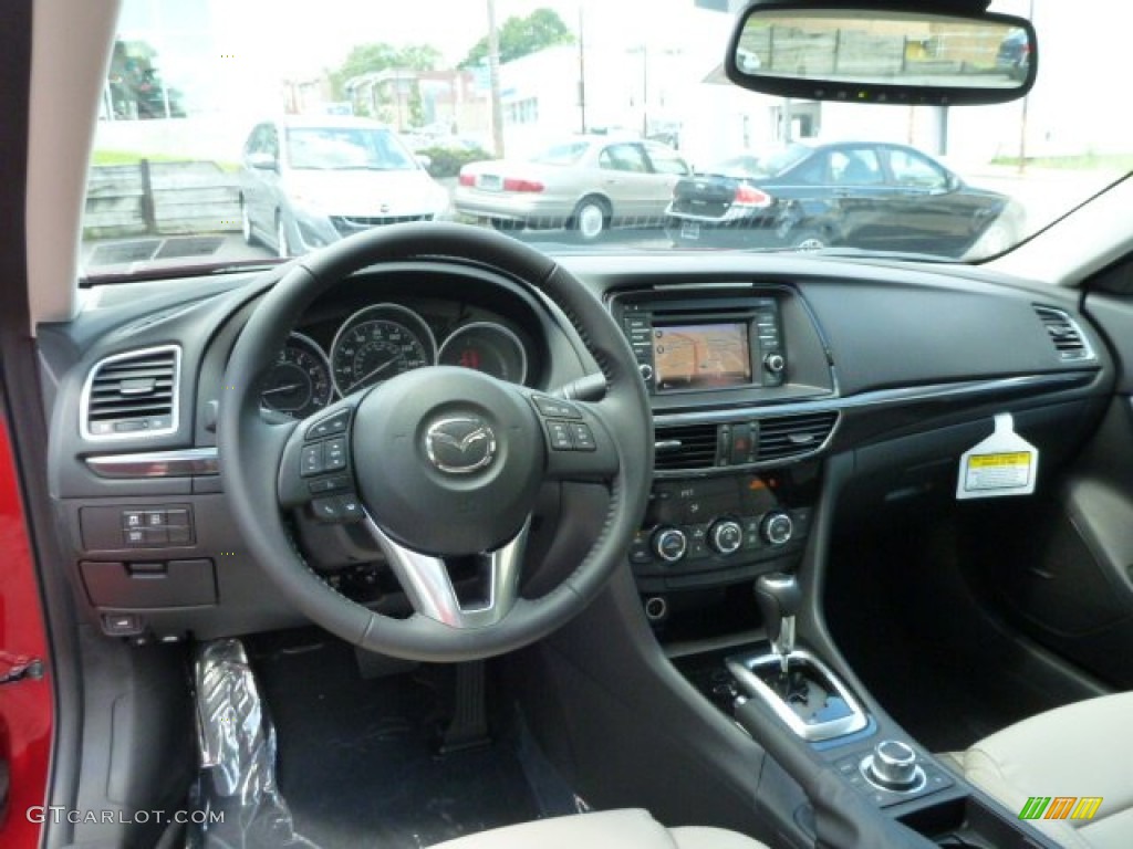 2014 Mazda MAZDA6 Touring Sand Dashboard Photo #83444716