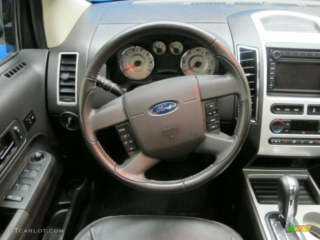2007 Edge SEL Plus AWD - Carbon Metallic / Charcoal Black photo #21