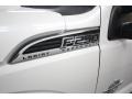 White Platinum Metallic Tri-Coat - F250 Super Duty Lariat Crew Cab 4x4 Photo No. 48