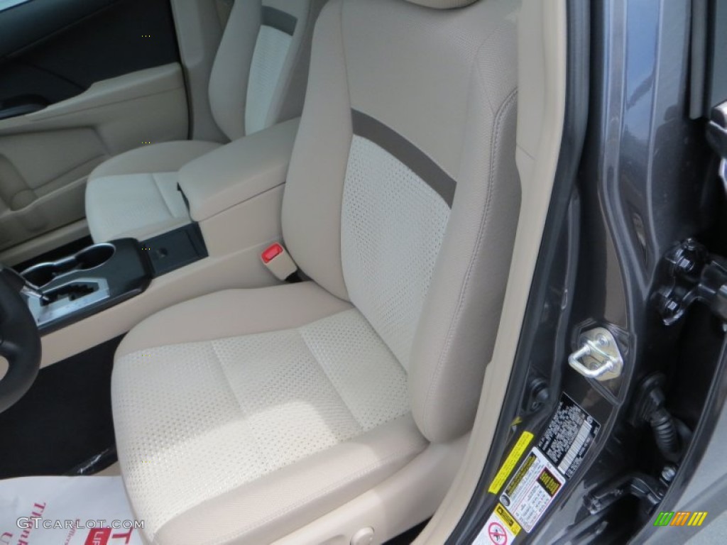 2013 Camry LE - Magnetic Gray Metallic / Ivory photo #22