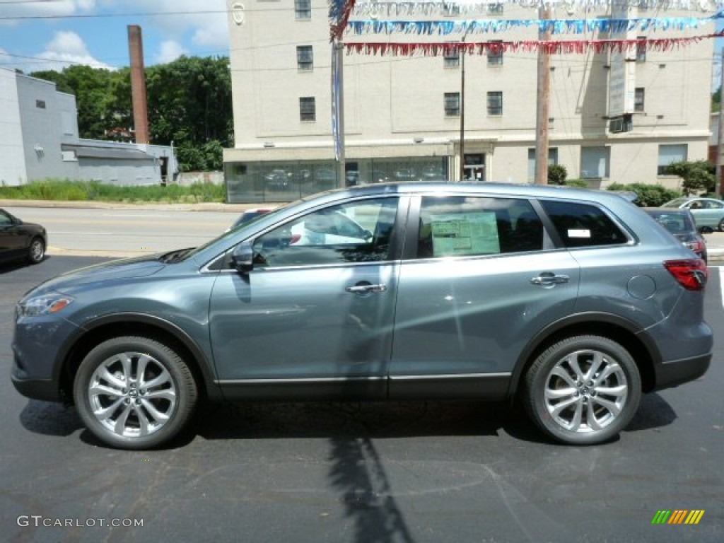 Dolphin Gray Mica 2013 Mazda CX-9 Grand Touring AWD Exterior Photo #83444922