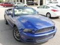 2013 Deep Impact Blue Metallic Ford Mustang V6 Mustang Club of America Edition Convertible  photo #1