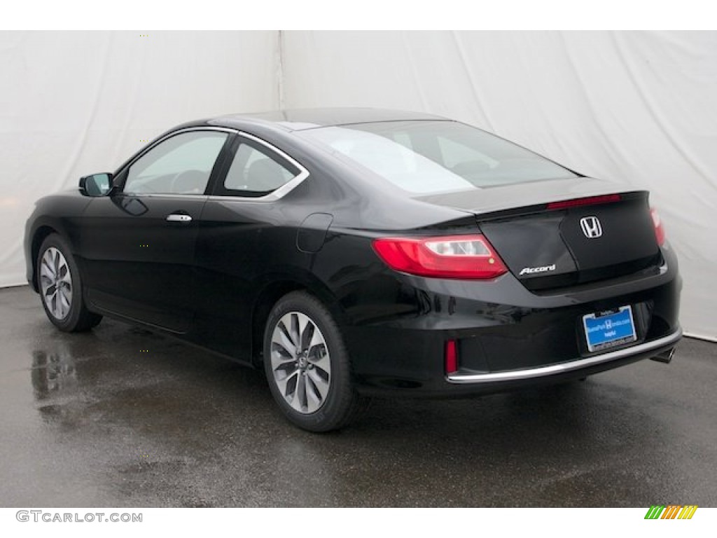 2013 Accord EX Coupe - Crystal Black Pearl / Black photo #5