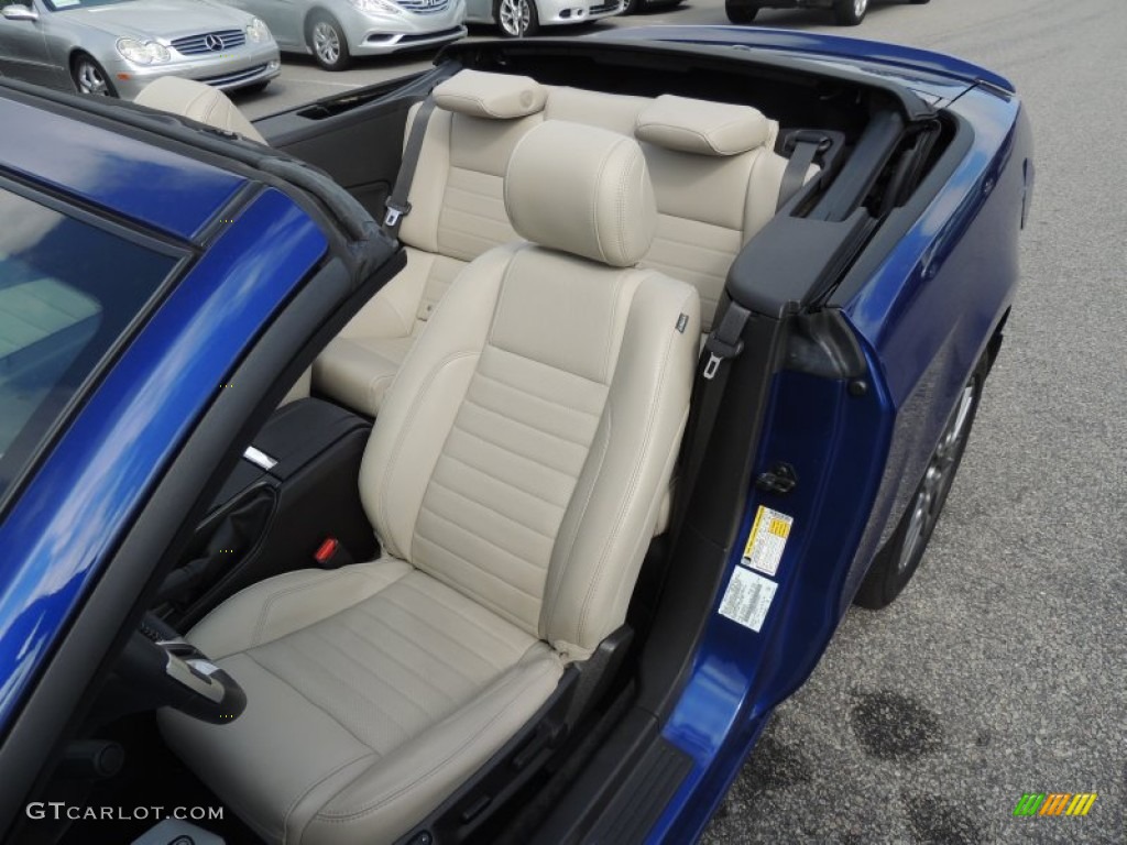 2013 Ford Mustang V6 Mustang Club of America Edition Convertible Front Seat Photo #83446030