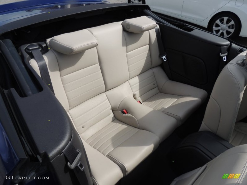 2013 Ford Mustang V6 Mustang Club of America Edition Convertible Rear Seat Photos