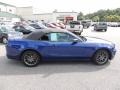 2013 Deep Impact Blue Metallic Ford Mustang V6 Mustang Club of America Edition Convertible  photo #18