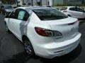 2013 Crystal White Pearl Mica Mazda MAZDA3 i Sport 4 Door  photo #3