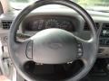 Medium Graphite 2000 Ford F250 Super Duty XL Regular Cab Steering Wheel