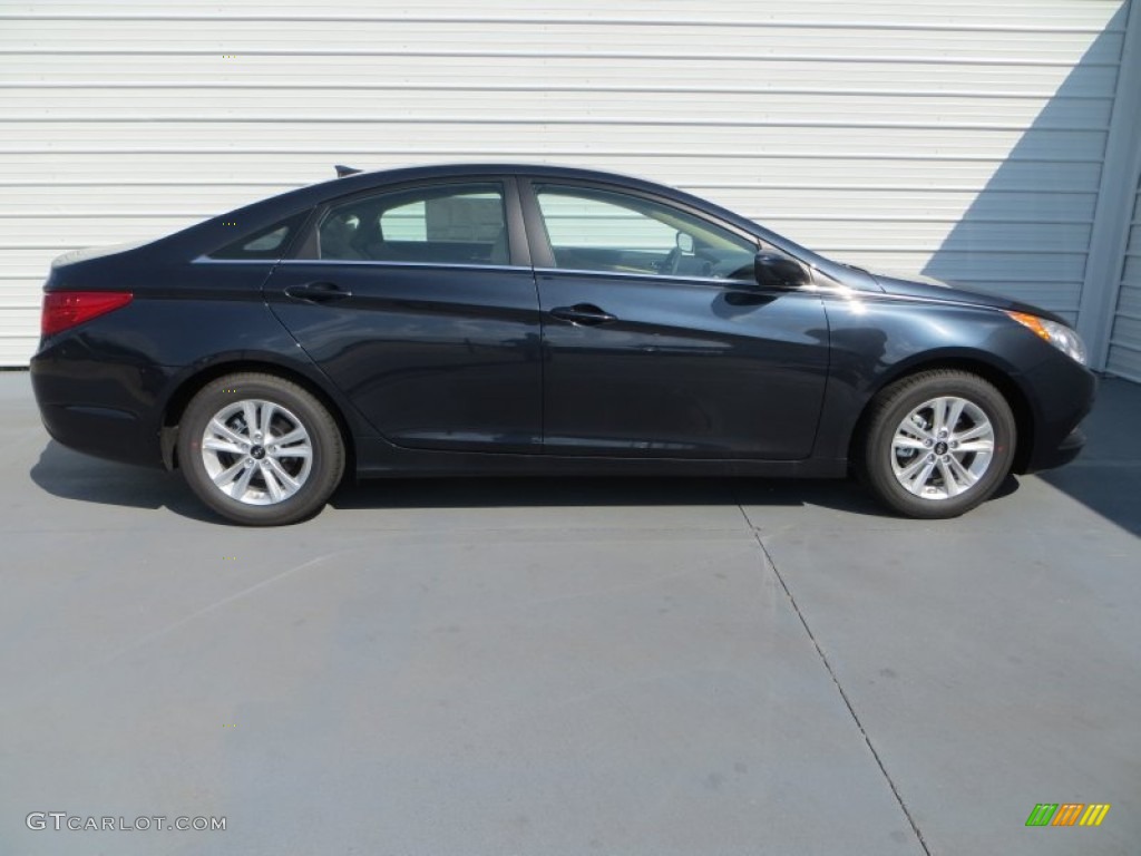 2013 Sonata GLS - Pacific Blue Pearl / Camel photo #3