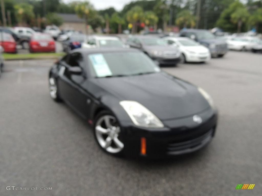 2007 350Z Coupe - Magnetic Black Pearl / Carbon photo #1