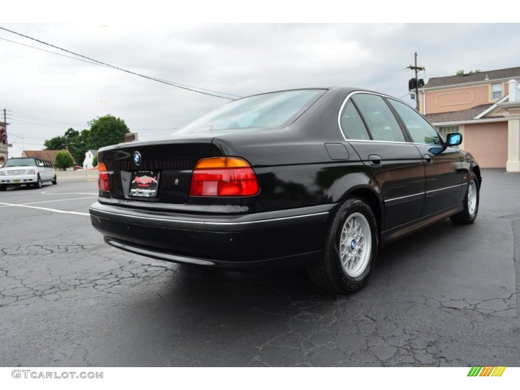 1998 5 Series 528i Sedan - Black II / Black photo #5