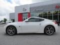 2013 Pearl White Nissan 370Z Sport Touring Coupe  photo #2