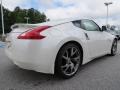 2013 Pearl White Nissan 370Z Sport Touring Coupe  photo #5