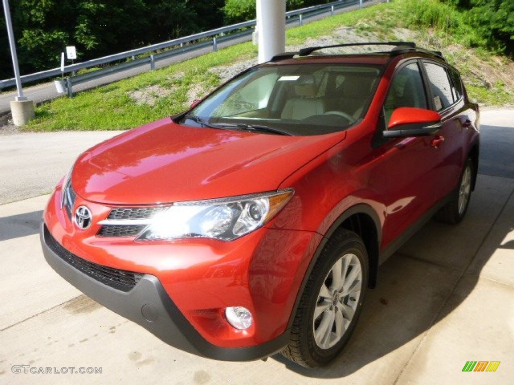 Barcelona Red Metallic 2013 Toyota RAV4 Limited AWD Exterior Photo #83450884