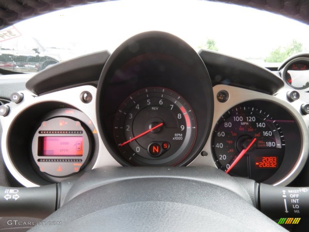 2013 Nissan 370Z Sport Touring Coupe Gauges Photo #83450989