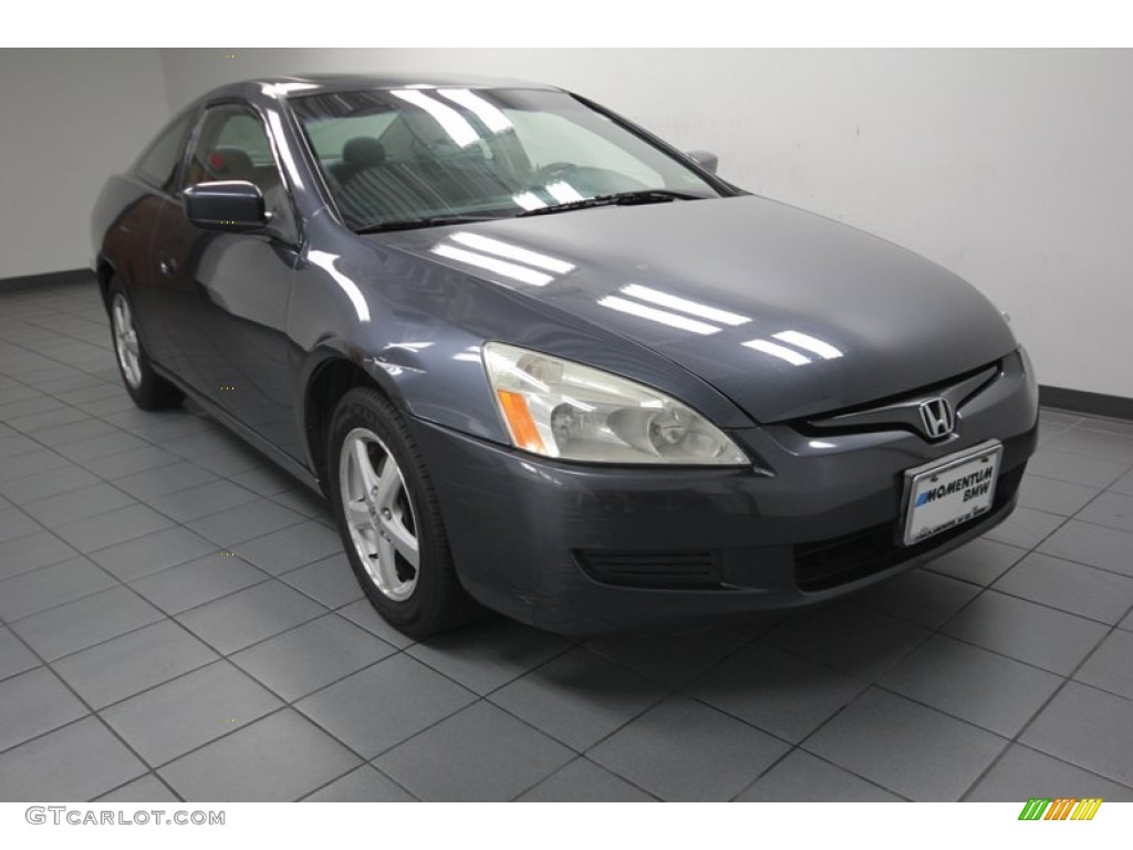 2003 Accord EX Coupe - Graphite Pearl / Black photo #1