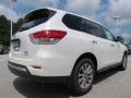 2013 Moonlight White Nissan Pathfinder S 4x4  photo #5