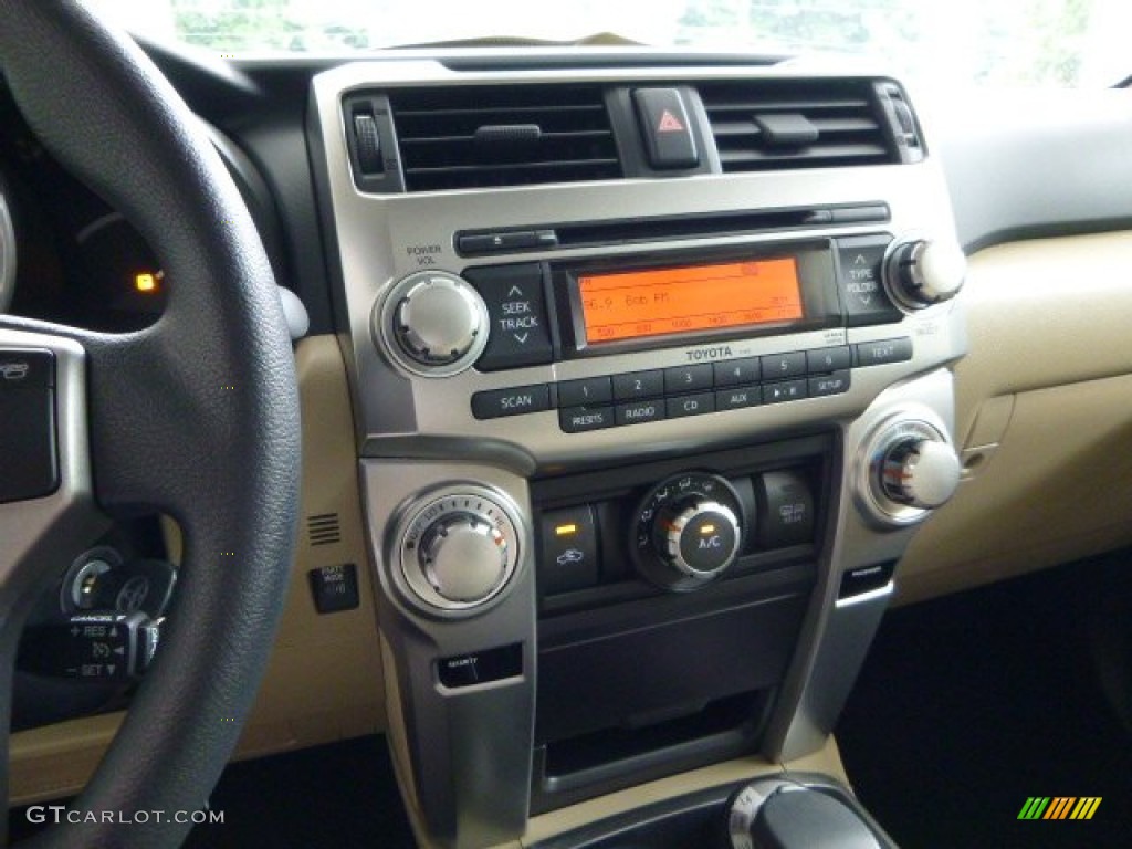 2013 4Runner SR5 4x4 - Blizzard White Pearl / Sand Beige Leather photo #18