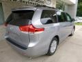 2013 Silver Sky Metallic Toyota Sienna XLE  photo #2