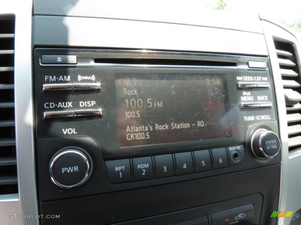 2013 Nissan Frontier Desert Runner King Cab Audio System Photo #83453377