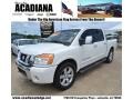 Blizzard White 2011 Nissan Titan SL Crew Cab