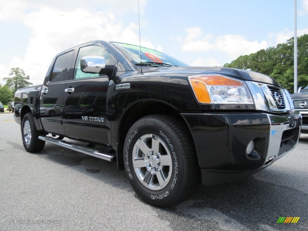 2013 Nissan Titan SV Heavy Metal Chrome Edition Crew Cab Exterior Photos