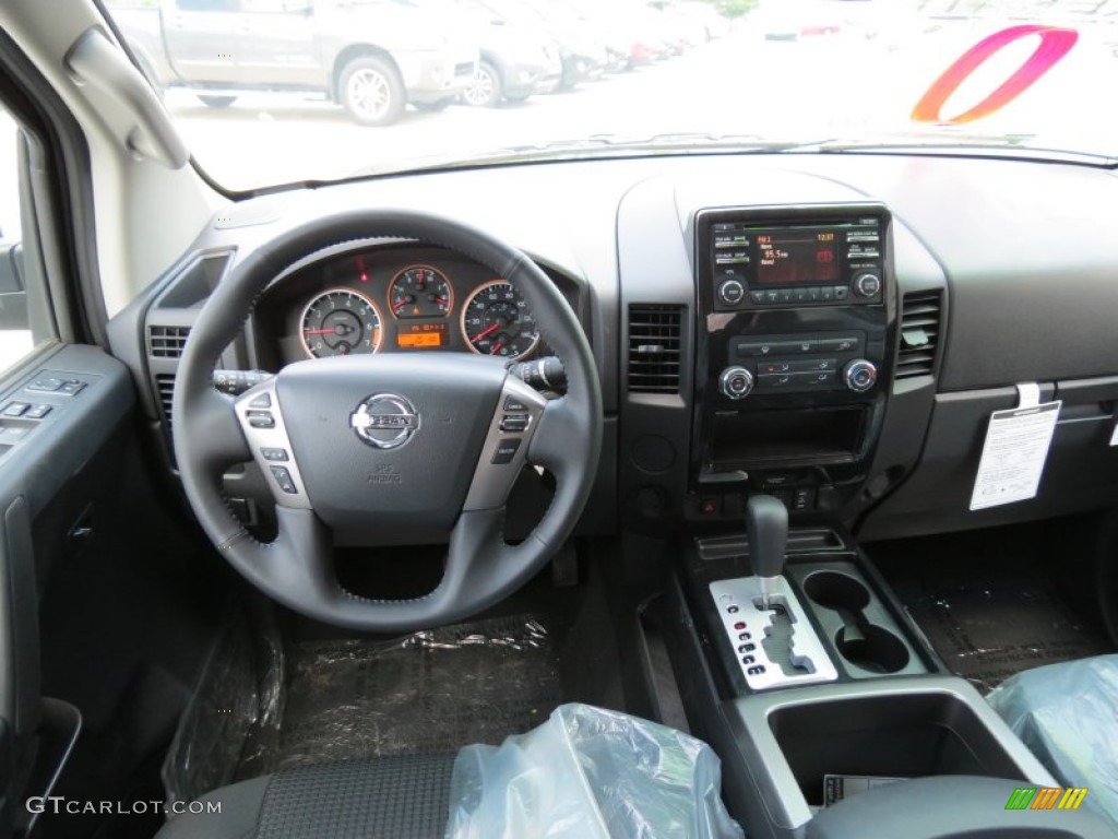 2013 Nissan Titan SV Heavy Metal Chrome Edition Crew Cab Dashboard Photos