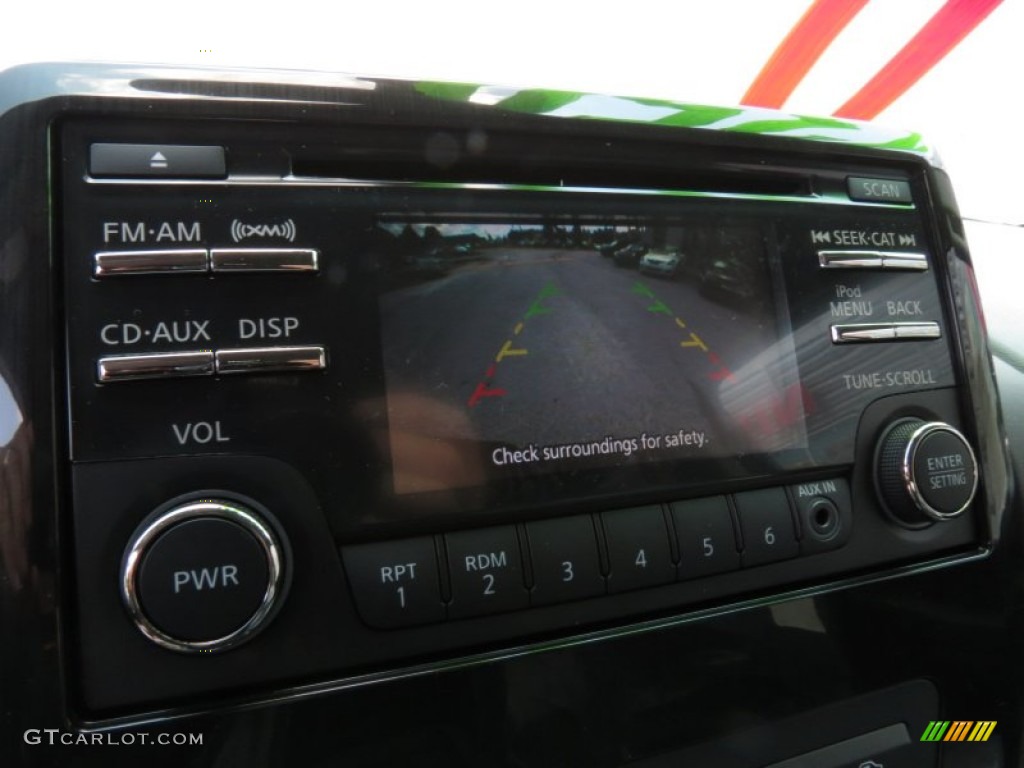 2013 Nissan Titan SV Heavy Metal Chrome Edition Crew Cab Audio System Photos