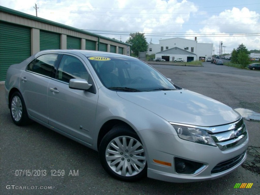 2010 Fusion Hybrid - Brilliant Silver Metallic / Medium Light Stone photo #3