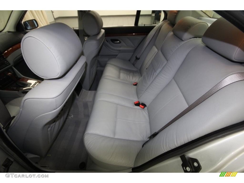 Gray Interior 2000 BMW 5 Series 528i Sedan Photo #83455466