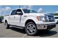 White Platinum Metallic Tri Coat - F150 Lariat SuperCrew 4x4 Photo No. 20