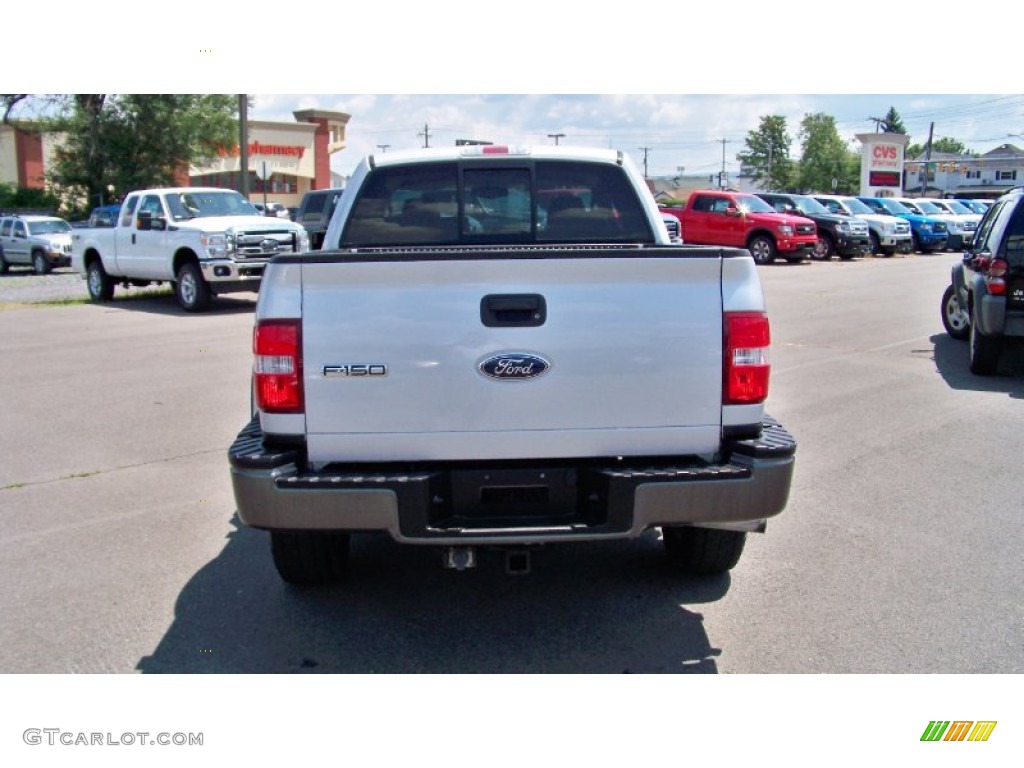 2005 F150 FX4 SuperCab 4x4 - Silver Metallic / Medium Flint/Dark Flint Grey photo #6