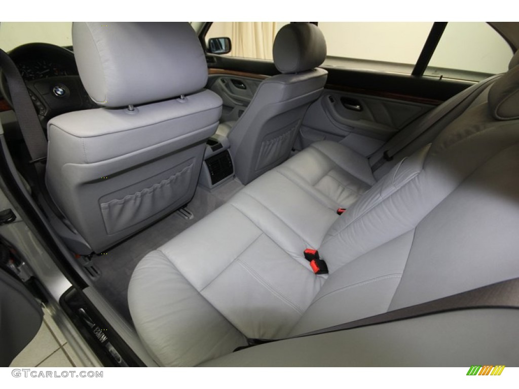 Gray Interior 2000 BMW 5 Series 528i Sedan Photo #83455703