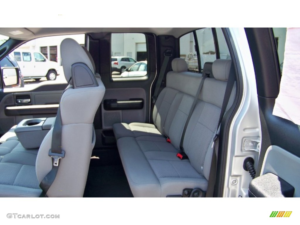 2005 F150 FX4 SuperCab 4x4 - Silver Metallic / Medium Flint/Dark Flint Grey photo #14