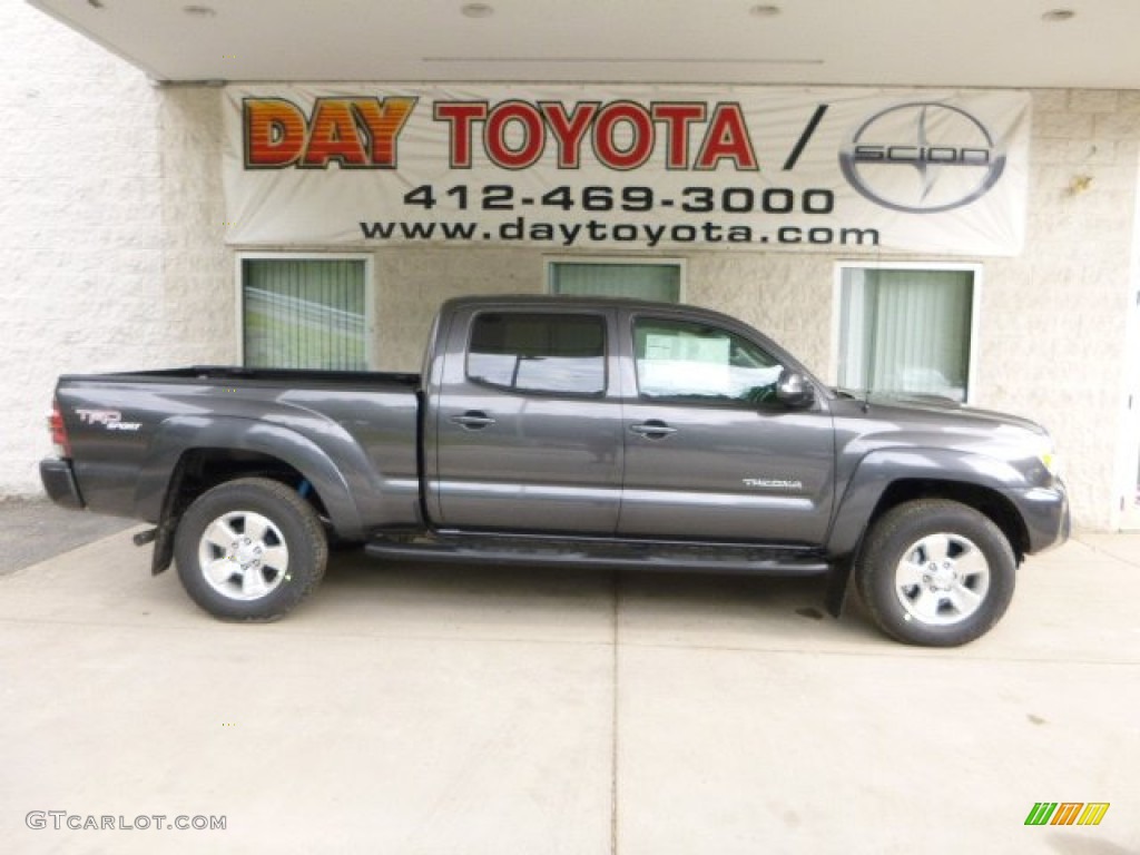 2013 Tacoma V6 SR5 Double Cab 4x4 - Magnetic Gray Metallic / Graphite photo #1