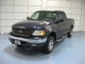 2000 Deep Wedgewood Blue Metallic Ford F150 XLT Extended Cab 4x4  photo #3