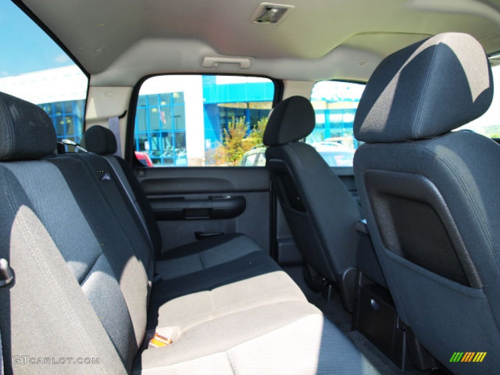 2011 Sierra 2500HD SLE Crew Cab 4x4 - Storm Gray Metallic / Ebony photo #9