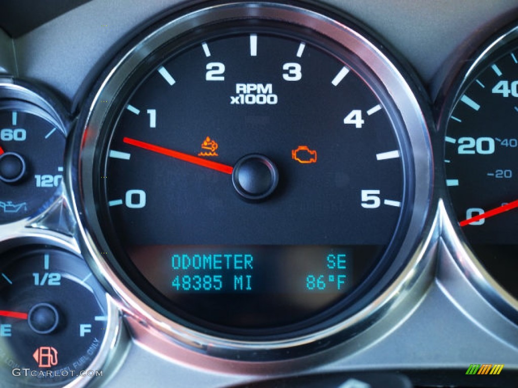 2011 Sierra 2500HD SLE Crew Cab 4x4 - Storm Gray Metallic / Ebony photo #14