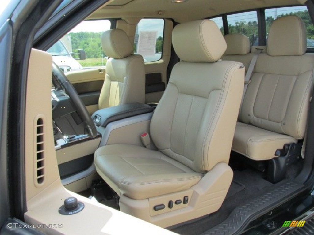 2012 Ford F150 Lariat SuperCab 4x4 Interior Color Photos