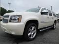 2013 White Diamond Tricoat Chevrolet Suburban LTZ  photo #3