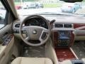 2013 Chevrolet Suburban Light Cashmere/Dark Cashmere Interior Dashboard Photo