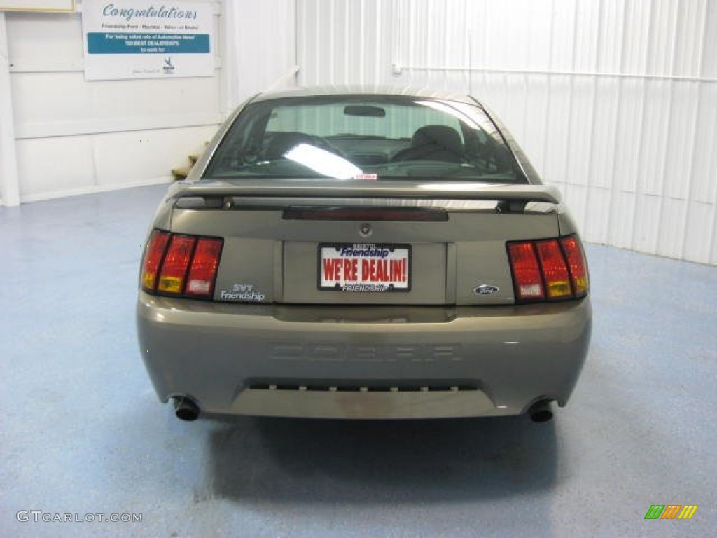 2001 Mustang Cobra Coupe - Mineral Grey Metallic / Dark Charcoal photo #5